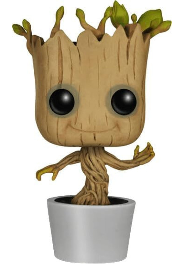 Figura Funko Pop Groot Dancing Guardianes de la Galaxia.