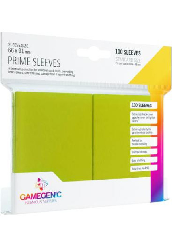 prime sleeve gameGenic (100) lima