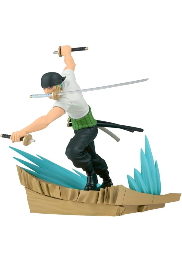 Figuras ONE PIECE SENKOZEKKEI-RORONOA ZORO- de 11 cm
