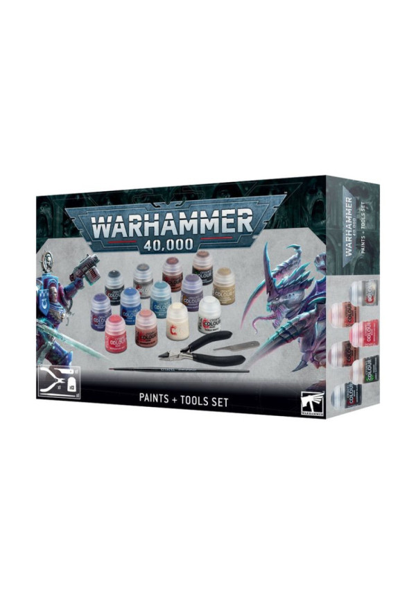 Warhammer 40,000: set de pintura y herramientas