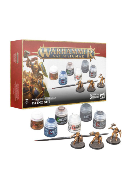 Warhammer AoS: Set de pintura Forjados en la Tormenta
