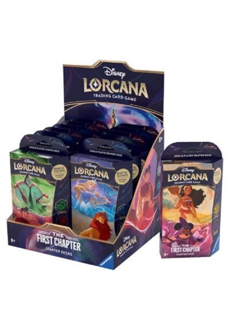 Mazos de inicio The First Chapter - Inglés - Disney Lorcana TCG