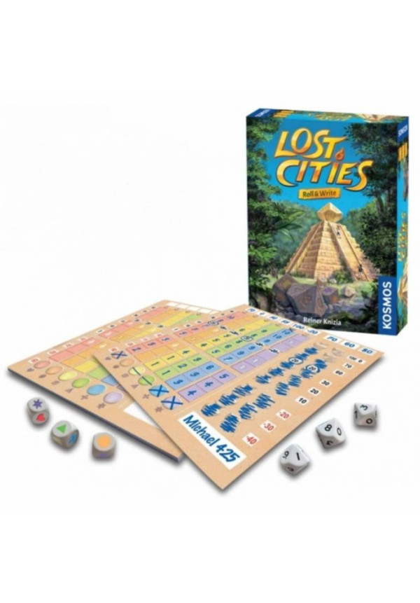 LOST CITIES ROLL & WRITE