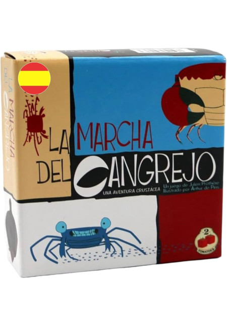 La Marcha del Cangrejo Juego de mesa en Español - 2Tomatoes Games