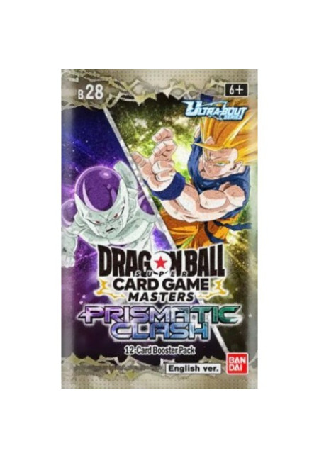 Dragon ball B28 Prismatic Clash booster (Inglés). BANDAI