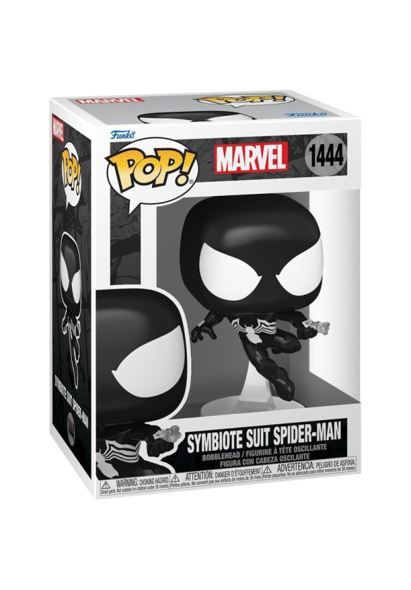 FIGURA POP SPIDER-MAN CON SIMBIONTE COMICS MARVEL