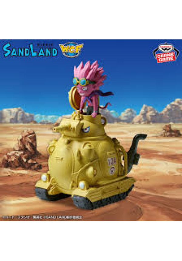 Figuras SAND LAND MEGA WCF TANK CORPS de 13 cm de Banpresto de Megahouse