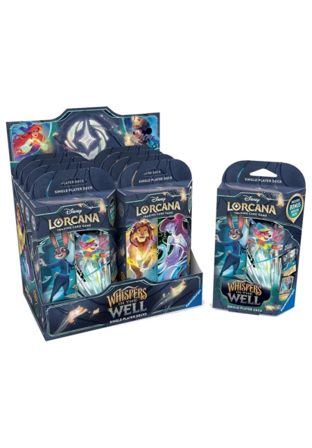 Mazos de inicio Whispers in the Well Inglés - Disney Lorcana TCG