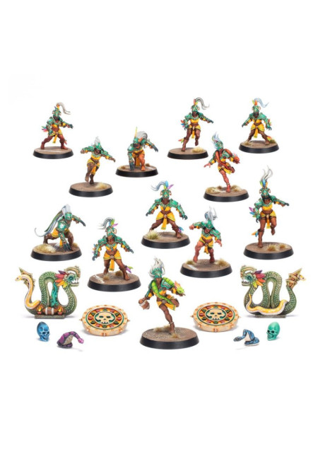 Equipo de Amazons de Blood Bowl: Kara Temple Harpies