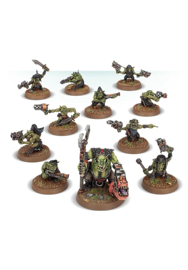 W40k Orks Runtherd and Gretchin