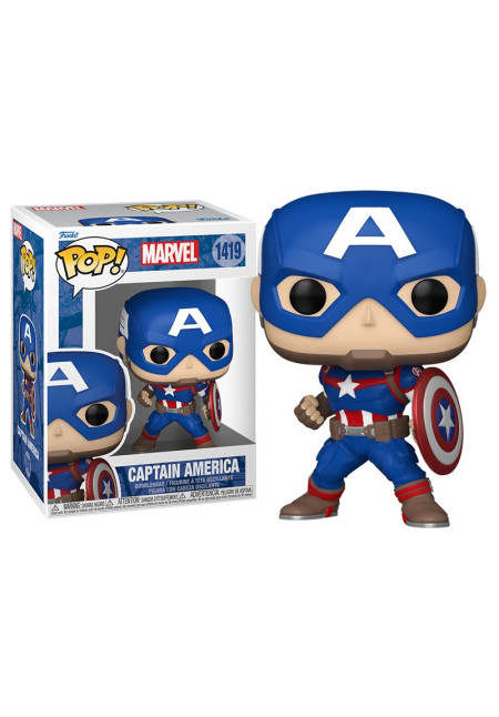 Figura Funko Pop Capitan America Marvel Classic