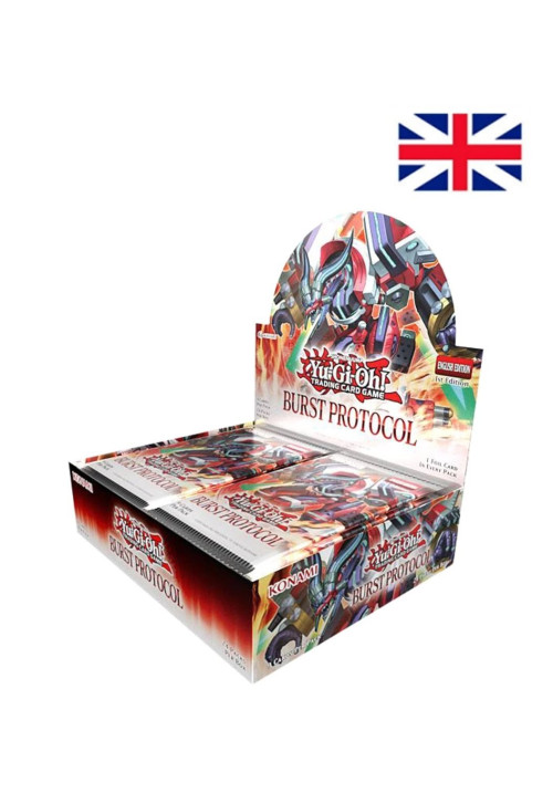  Booster Box Display (24 Sobres) Burst Protocol Inglés - Yu-Gi-Oh!