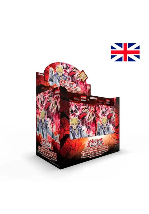  Display 8 Structure Deck The Crimson King Inglés - Yu-Gi-Oh!