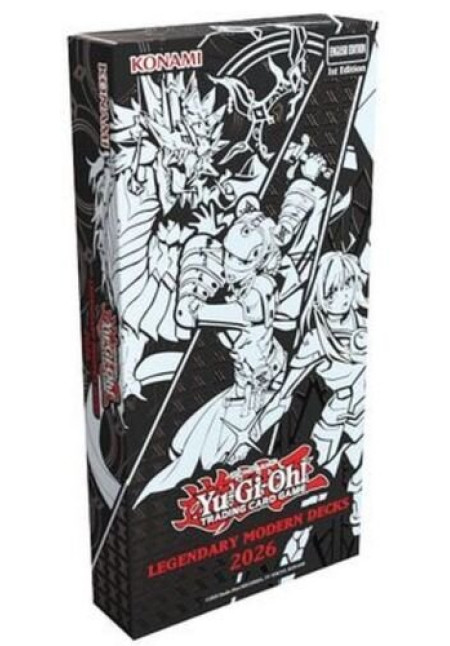 YU-GI-OH LEGENDARY MODERN DECKS 2026