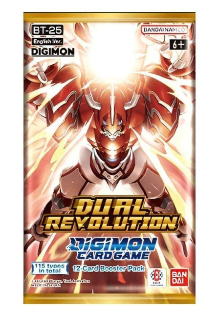 Sobre Digimon Card Game Dual Revolution BT-25