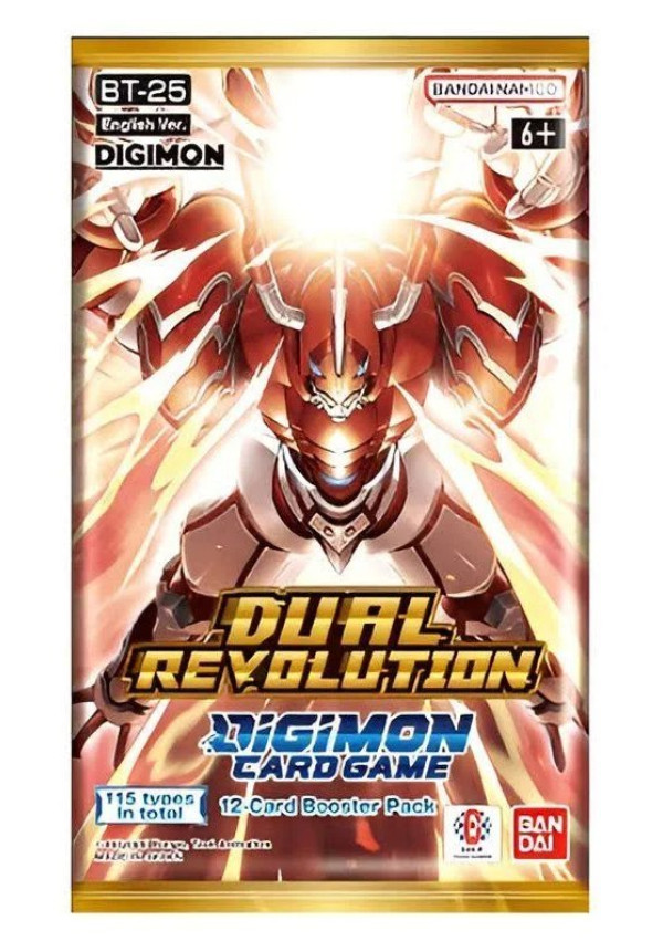 Sobre Digimon Card Game Dual Revolution BT-25