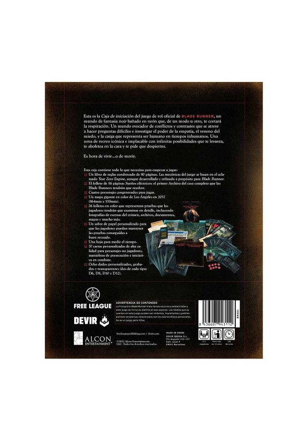 Blade runner - Caja de iniciación