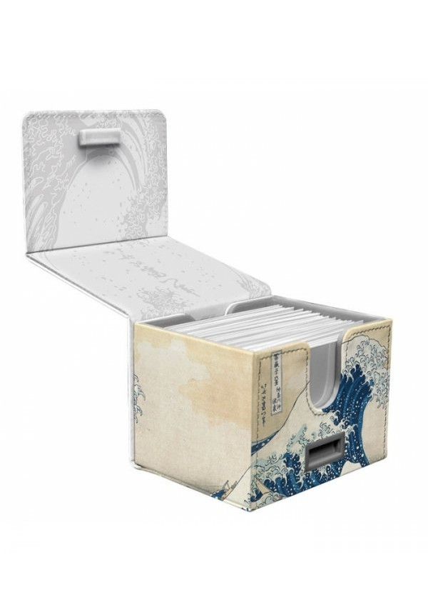 CAJA DE MAZO ALCOVE EDGE DECK BOX THE GREAT WAVE OFF KANAGAWA BY HOKUSAI - ULTRA PRO