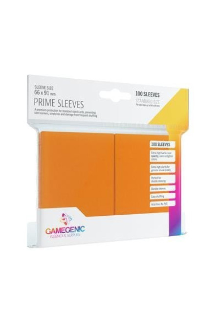 Pack Prime Sleeves Orange (100)