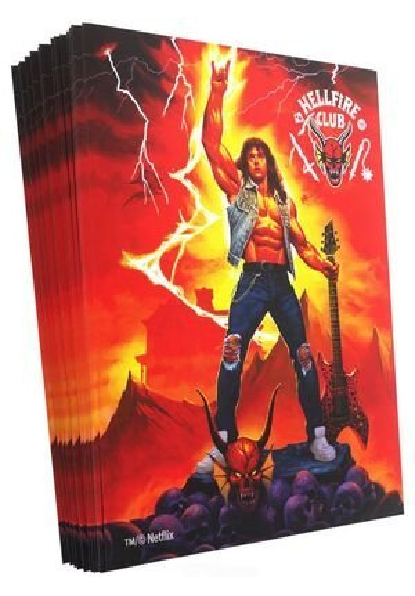 GAMEGENIC STRANGER THINGS HELLFIRE CLUB ART SLEEVES EDDIE MUNSON