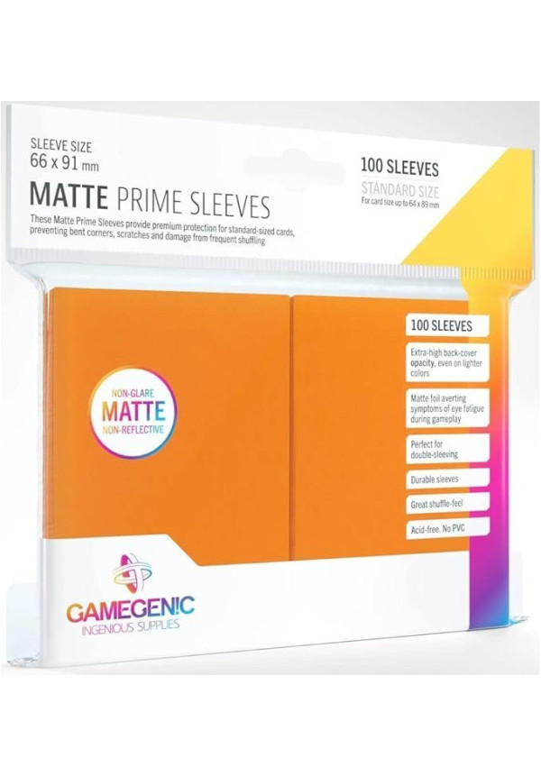 prime sleeve gameGenic (100) naranja