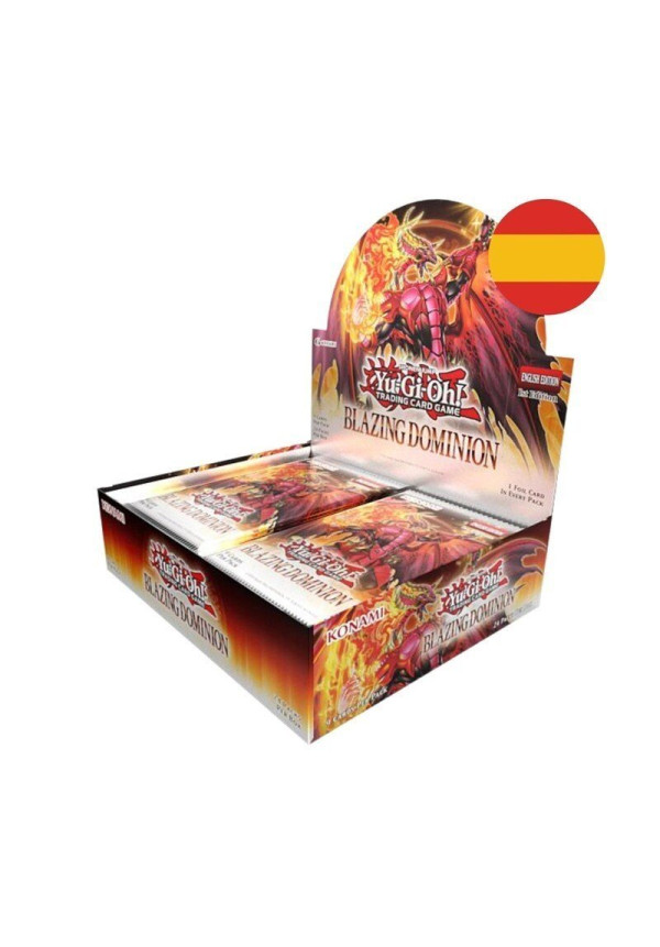 YuGiOh: Blazing Dominion sobres expansión TCG (Español).