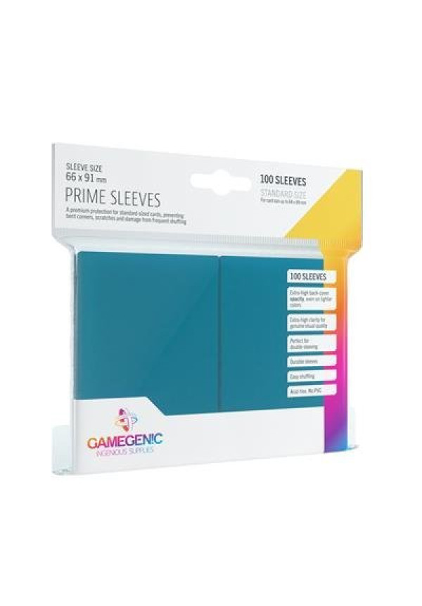 Pack Prime Sleeves Blue (100)
