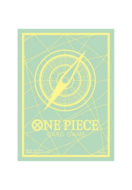 Official Card Sleeves 9 Standard Mint Green & Lemon - ONE PIECE Card Game