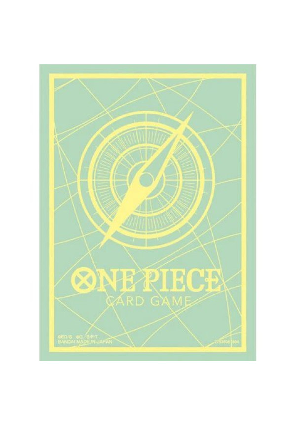 Official Card Sleeves 9 Standard Mint Green & Lemon - ONE PIECE Card Game